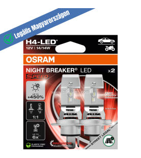 Osram Night Breaker H4 LED SPEED +450%
